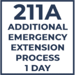 211a extension emergency