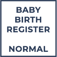 baby birth register bali normal