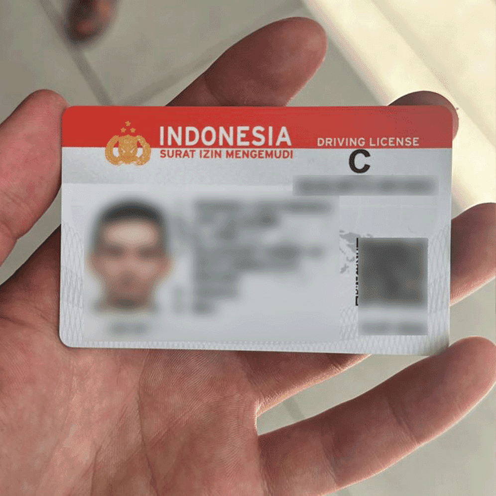 SIM driving license bali 2