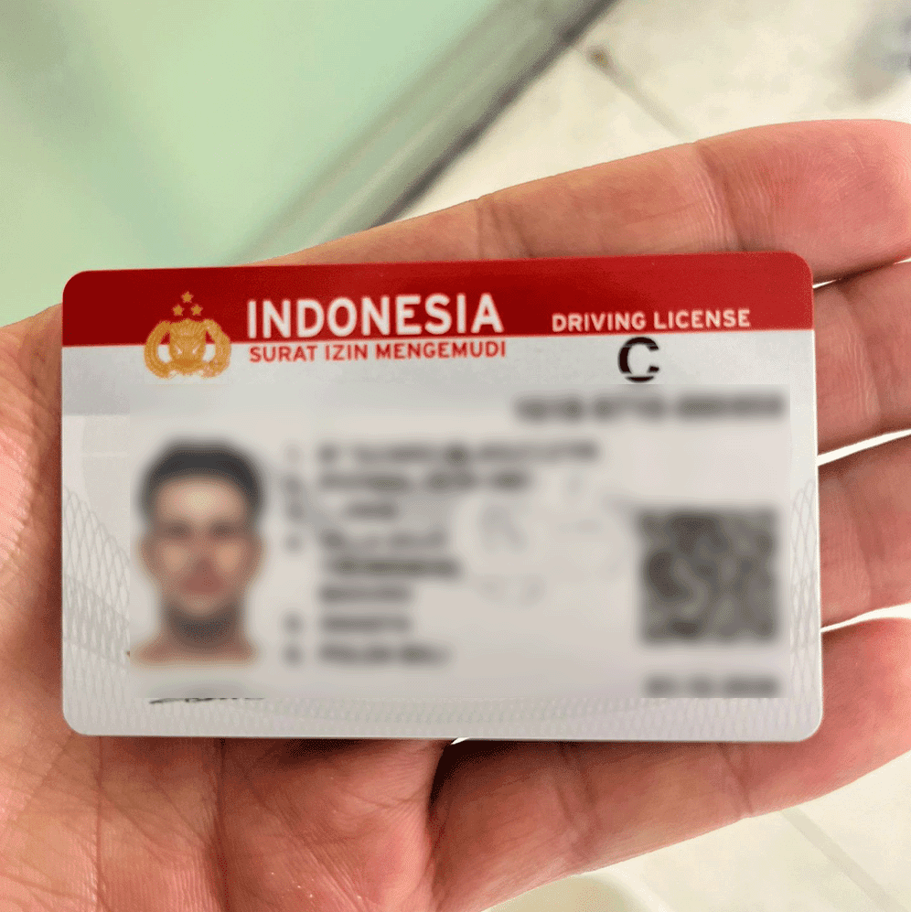 SIM driving license bali 3